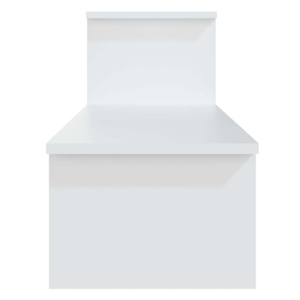 vidaXL TV Cabinet White 180x30x43 cm Engineered Wood