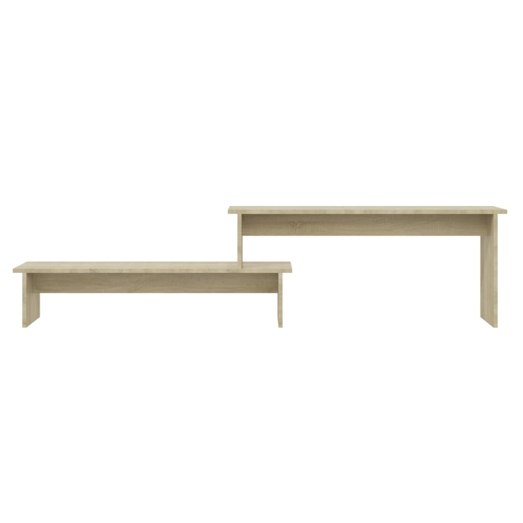 vidaXL TV Cabinet Sonoma Oak 180x30x43 cm Engineered Wood