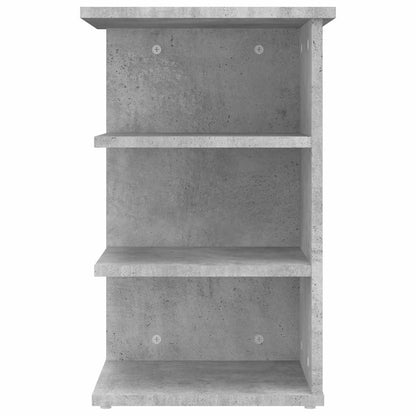 806278 vidaXL Side Cabinet Concrete Grey 35x35x55 cm Engineered Wood