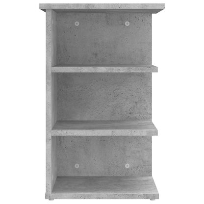 806278 vidaXL Side Cabinet Concrete Grey 35x35x55 cm Engineered Wood