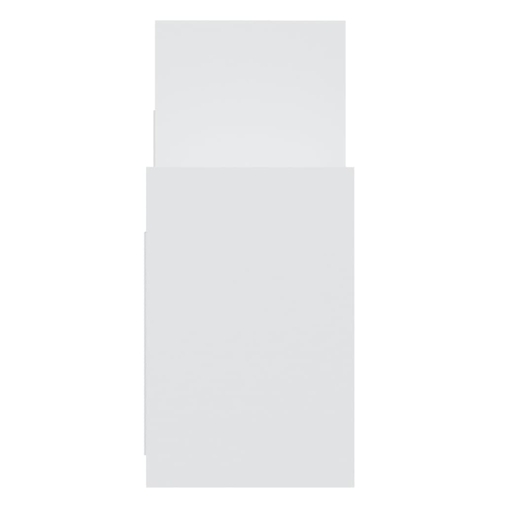vidaXL Side Cabinet White 60x26x60 cm Engineered Wood