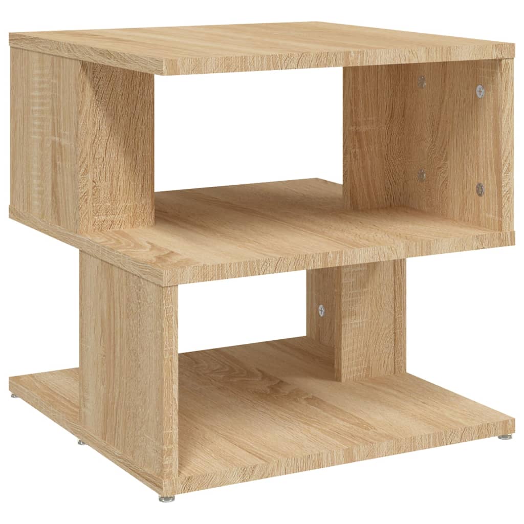 vidaXL Side Table Sonoma Oak 40x40x40 cm Engineered Wood