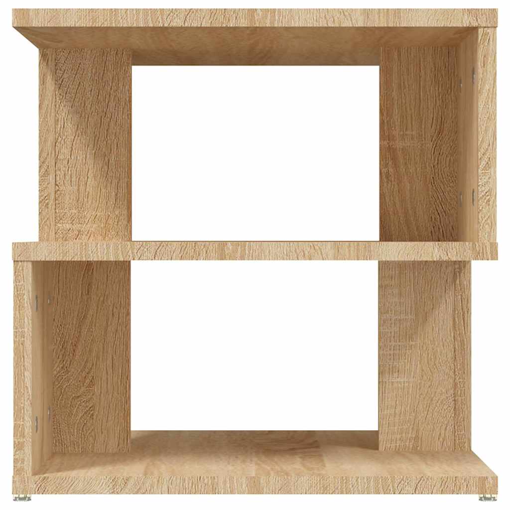 806295 vidaXL Side Table Sonoma Oak 40x40x40 cm Engineered Wood