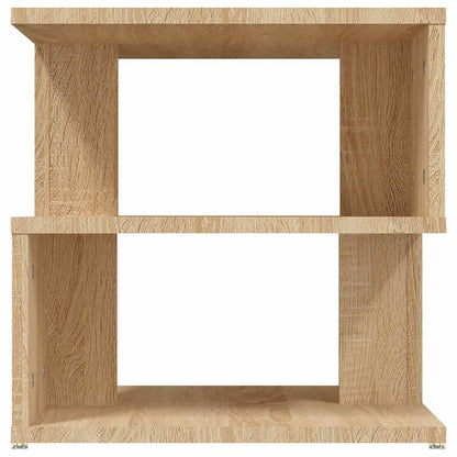 806295 vidaXL Side Table Sonoma Oak 40x40x40 cm Engineered Wood