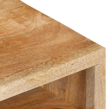 vidaXL TV Cabinet | Natural wood colour | Solid Mango Wood | 110 cm wide