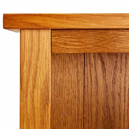 331742 vidaXL 6-Tier Bookcase 52x22x180 cm Solid Oak Wood