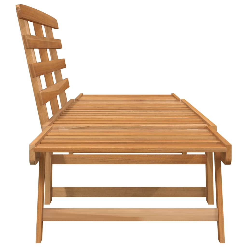 vidaXL Garden Bench | Brown | Solid acacia wood | Large