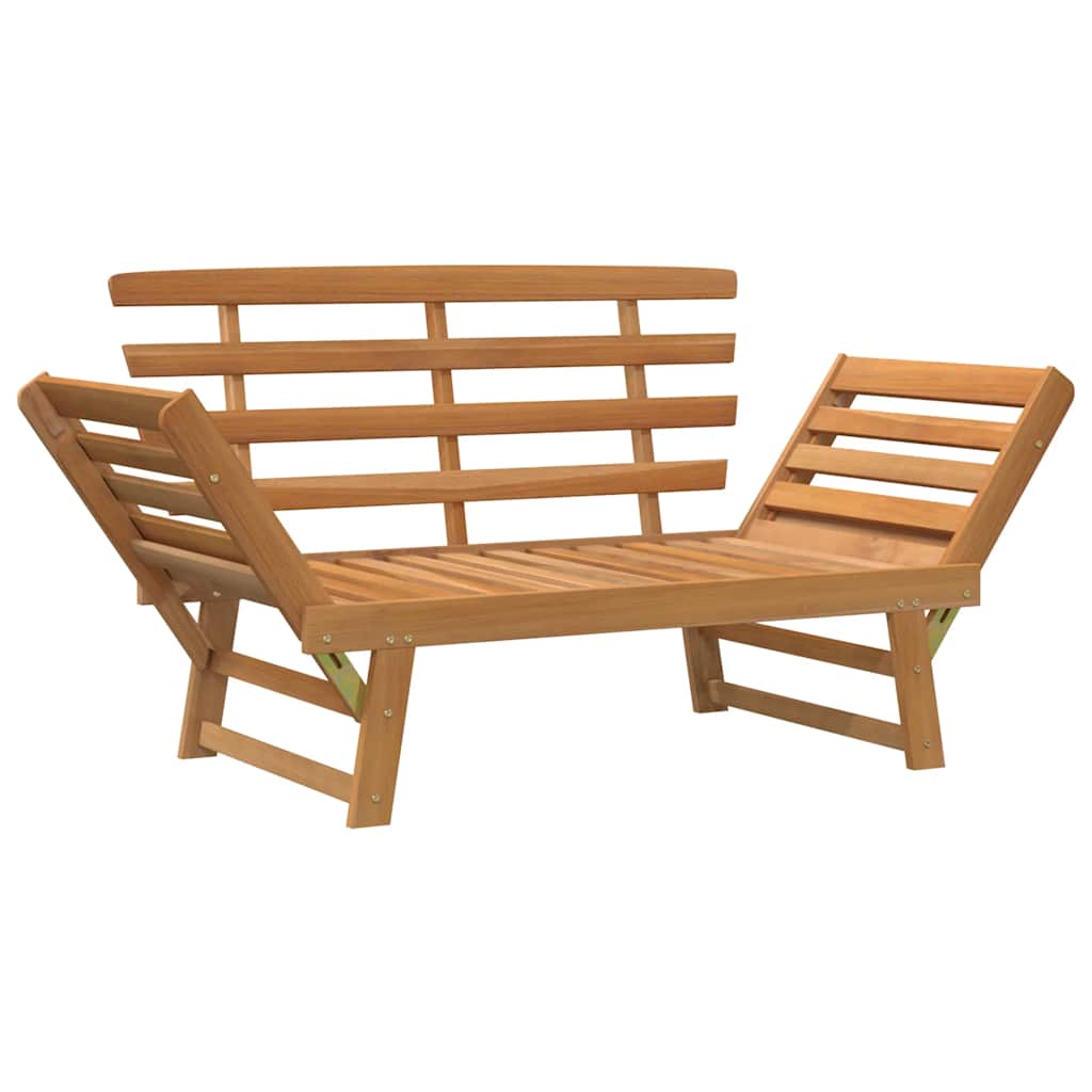 vidaXL Garden Bench | Brown | Solid acacia wood | Large