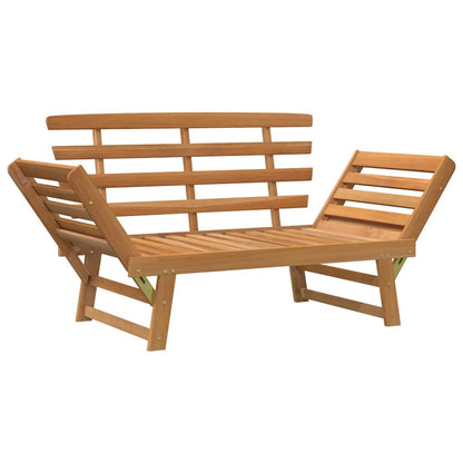 vidaXL Garden Bench | Brown | Solid acacia wood | Large