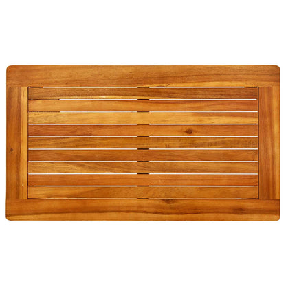 316399 vidaXL Garden Coffee Table 70x40x36 cm Solid Acacia Wood