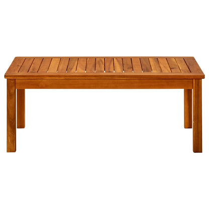316400 vidaXL Garden Coffee Table 90x50x36 cm Solid Acacia Wood
