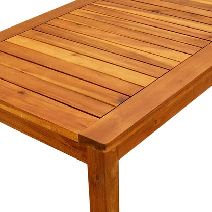 316400 vidaXL Garden Coffee Table 90x50x36 cm Solid Acacia Wood