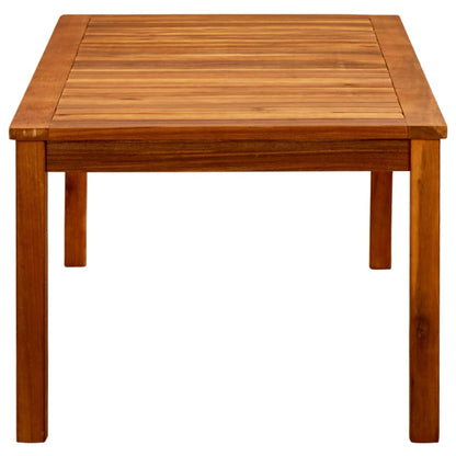 316401 vidaXL Garden Coffee Table 110x60x45 cm Solid Acacia Wood