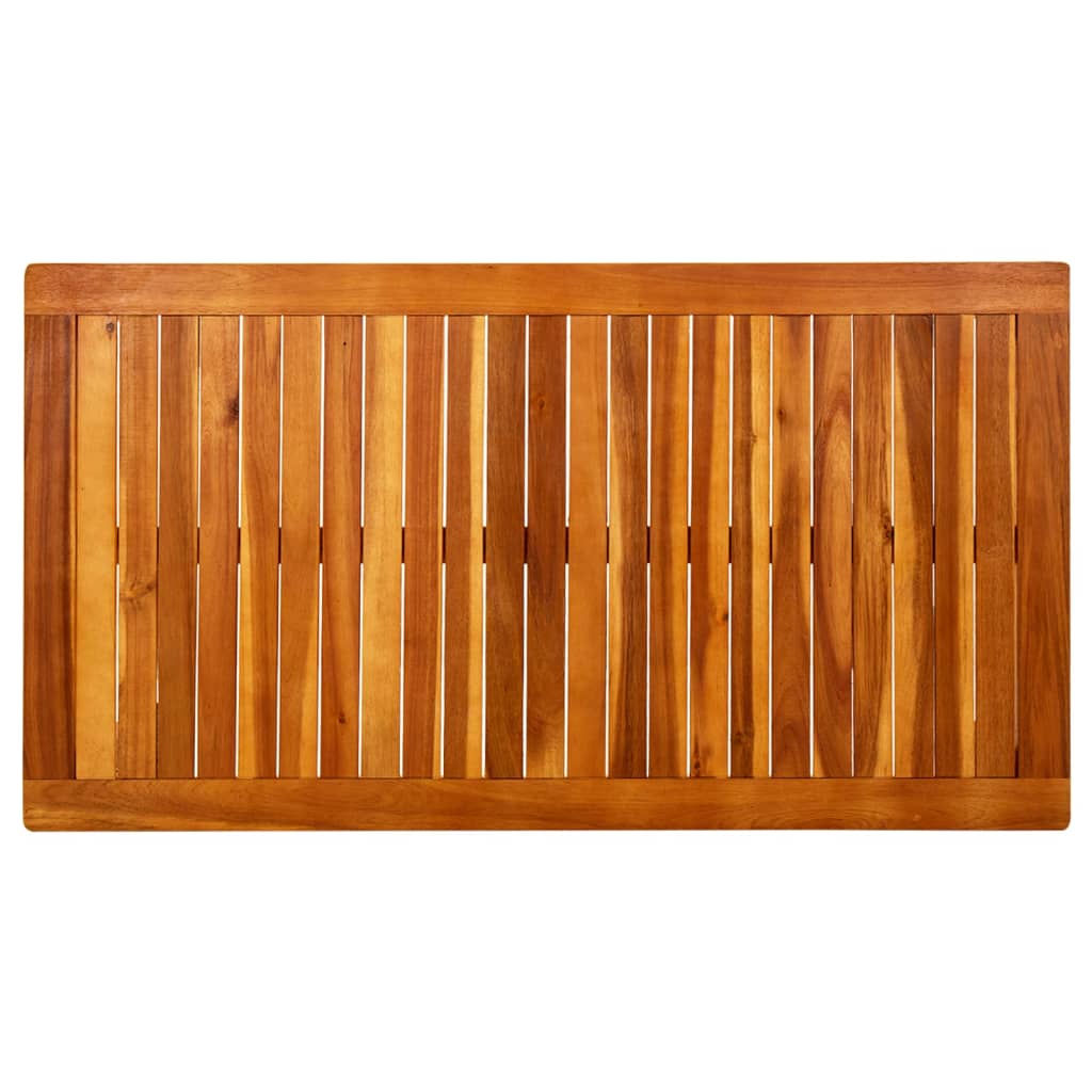 316401 vidaXL Garden Coffee Table 110x60x45 cm Solid Acacia Wood
