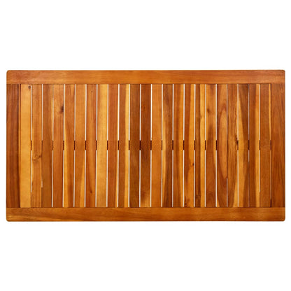 316401 vidaXL Garden Coffee Table 110x60x45 cm Solid Acacia Wood