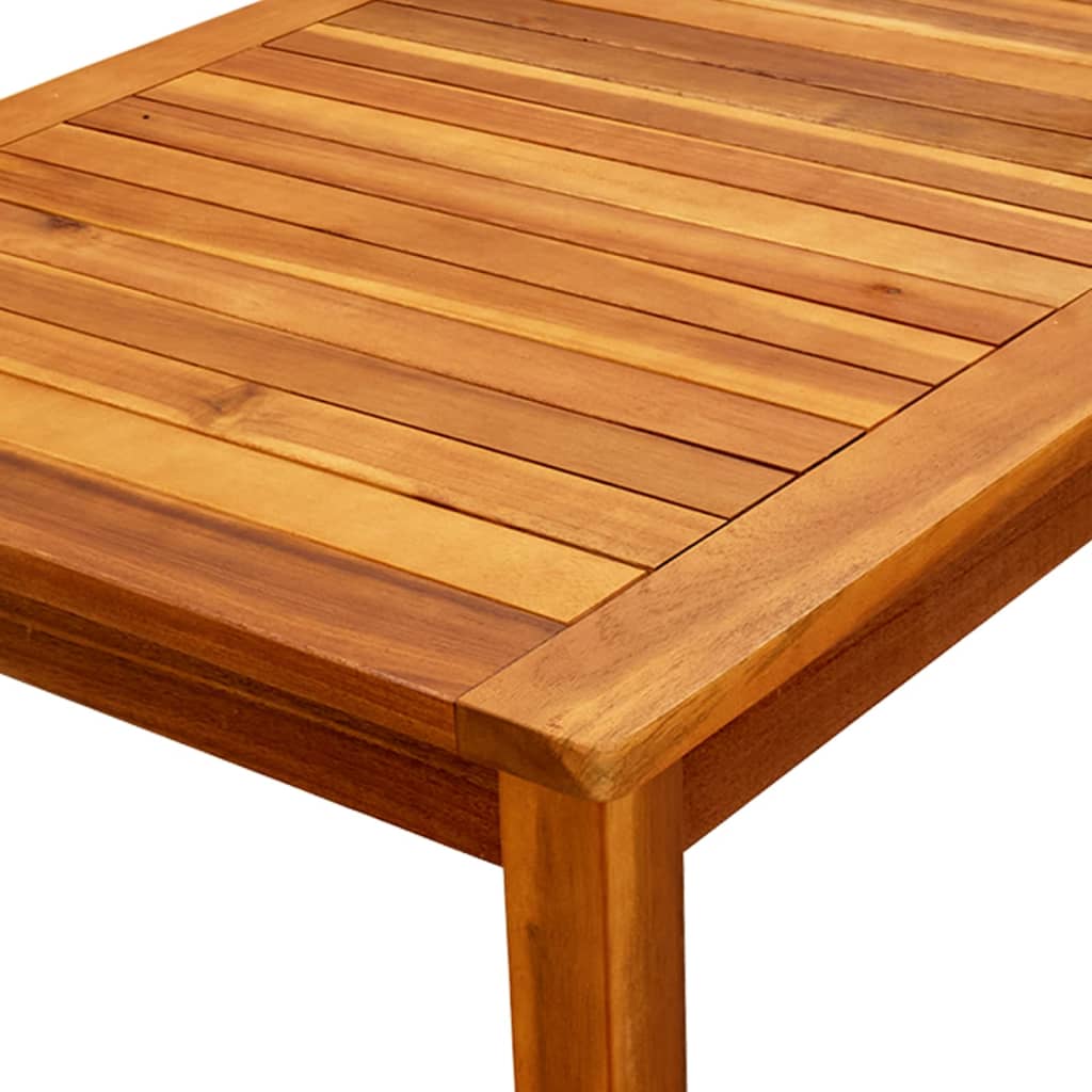 316401 vidaXL Garden Coffee Table 110x60x45 cm Solid Acacia Wood