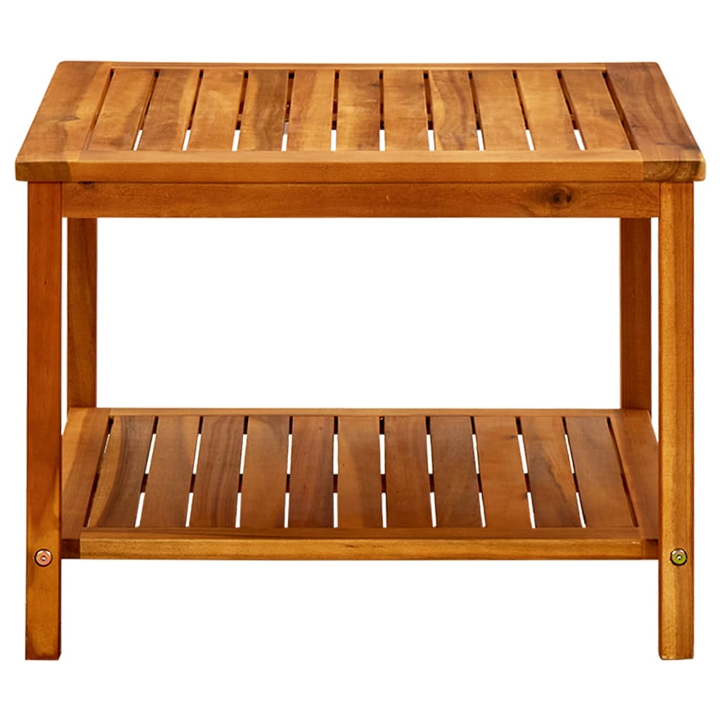 316403 vidaXL Coffee Table 60x60x45 cm Solid Acacia Wood