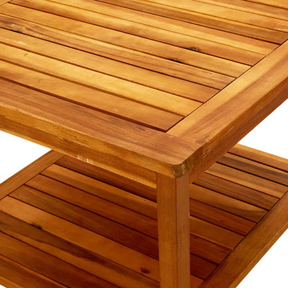 316403 vidaXL Coffee Table 60x60x45 cm Solid Acacia Wood