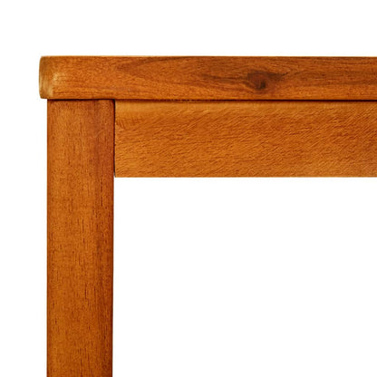 316403 vidaXL Coffee Table 60x60x45 cm Solid Acacia Wood