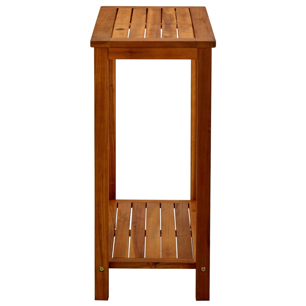 316405 vidaXL Garden Console Table 80x35x75 cm Solid Acacia Wood