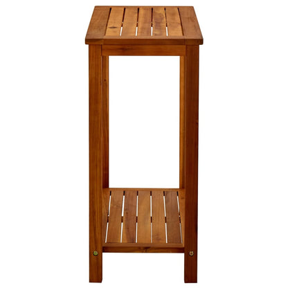 316405 vidaXL Garden Console Table 80x35x75 cm Solid Acacia Wood