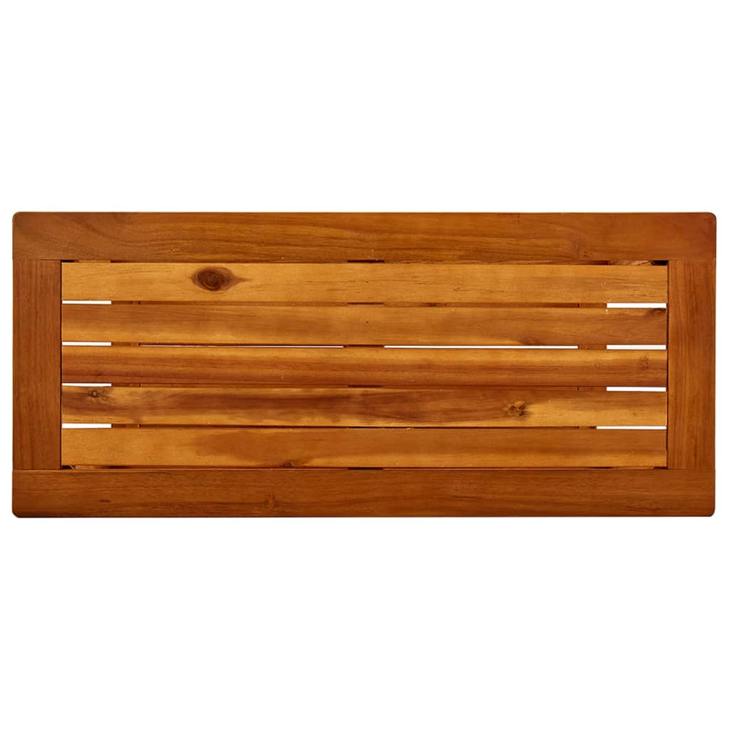 316405 vidaXL Garden Console Table 80x35x75 cm Solid Acacia Wood