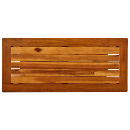 316405 vidaXL Garden Console Table 80x35x75 cm Solid Acacia Wood