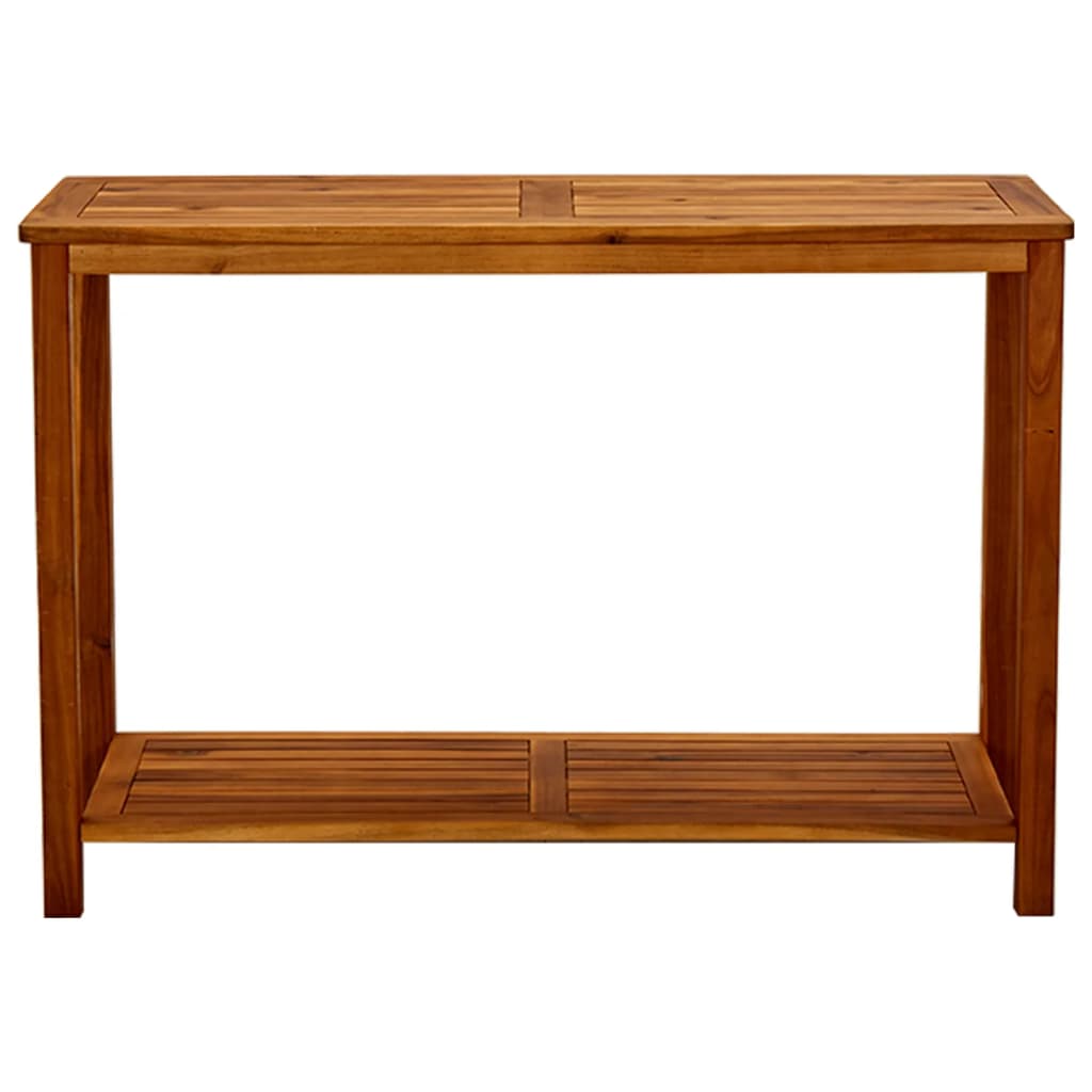 316406 vidaXL Garden Console Table 110x40x75 cm Solid Acacia Wood