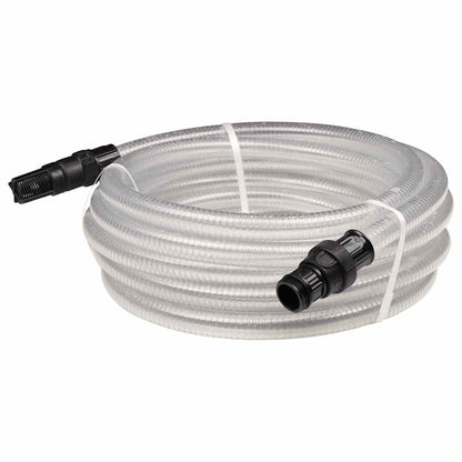 vidaXL Suction Hose with PVC Connectors Transparent 1" 10 m PVC