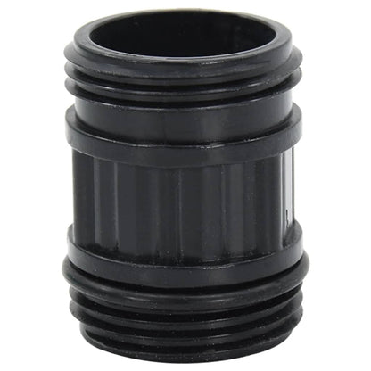 vidaXL Suction Hose with PVC Connectors Black 1" 4 m PVC