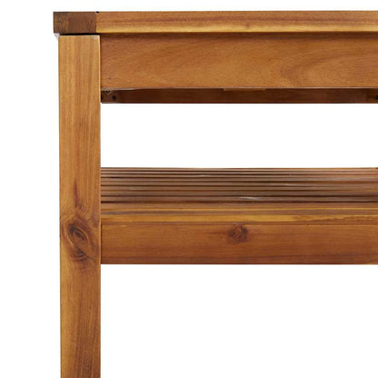 316292 vidaXL Coffee Table 65x65x35 cm Solid Acacia Wood
