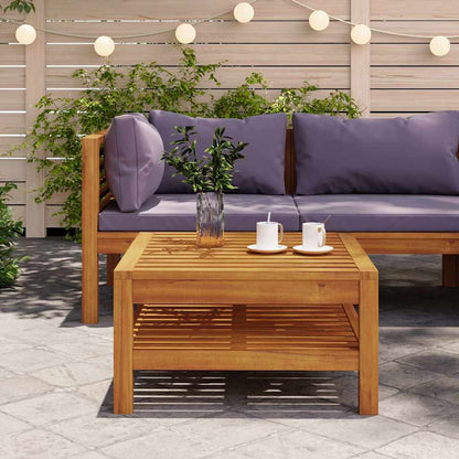 316292 vidaXL Coffee Table 65x65x35 cm Solid Acacia Wood