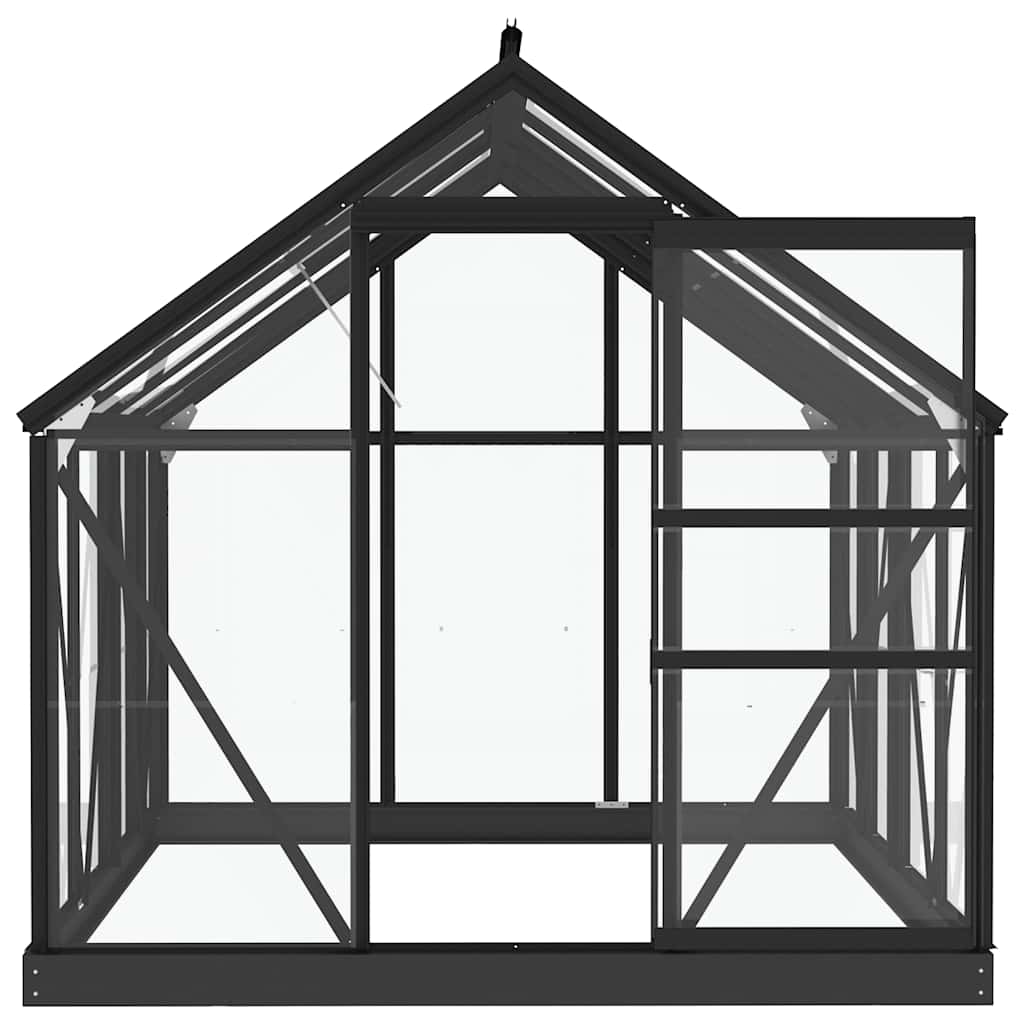 vidaXL Greenhouse Glass Replacements 16 pcs Tempered Glass