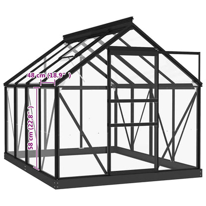vidaXL Greenhouse Glass Replacements 16 pcs Tempered Glass