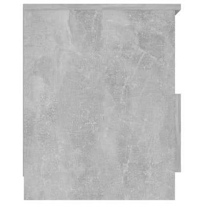 806165 vidaXL Bed Cabinet Concrete Grey 40x40x50 cm Engineered Wood