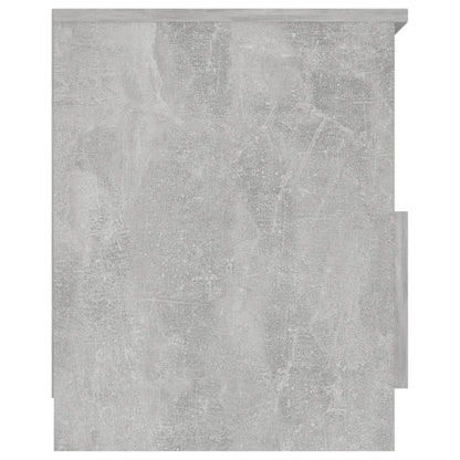 806166 vidaXL Bed Cabinets 2 pcs Concrete Grey 40x40x50 cm Engineered Wood
