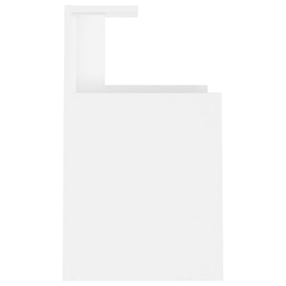 vidaXL Bed Cabinets 2 pcs White 40x35x60 cm Engineered Wood