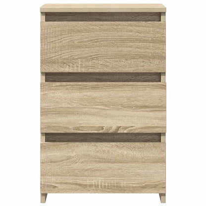 806218 vidaXL Bed Cabinets 2 pcs Sonoma Oak 40x35x62,5 cm Engineered Wood