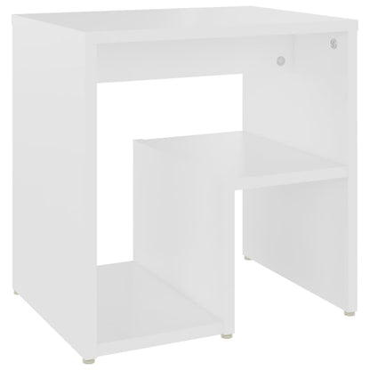 806328 vidaXL Bed Cabinet White 40x30x40 cm Engineered Wood