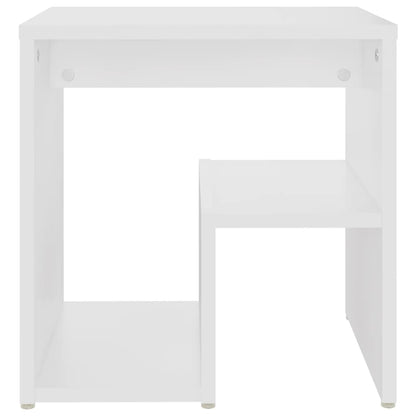 806328 vidaXL Bed Cabinet White 40x30x40 cm Engineered Wood