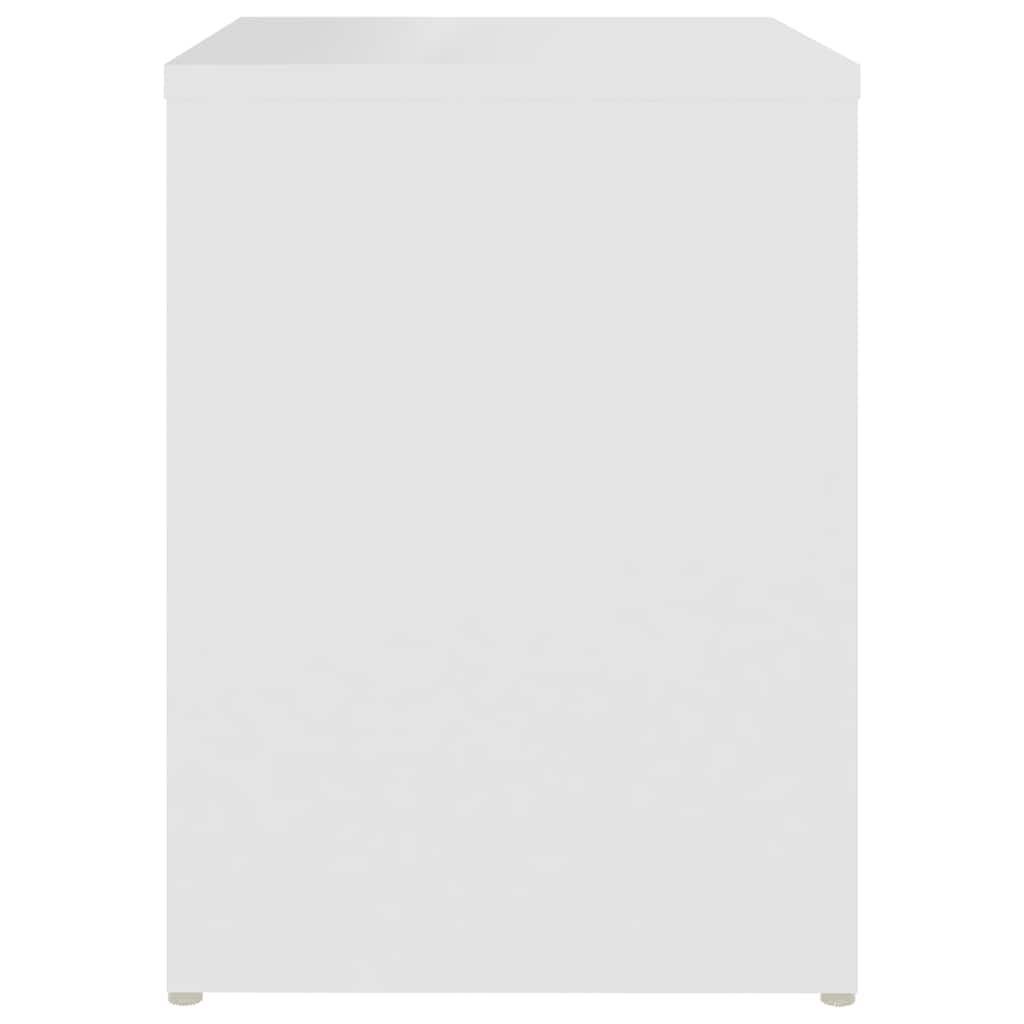806329 vidaXL Bed Cabinets 2 pcs White 40x30x40 cm Engineered Wood