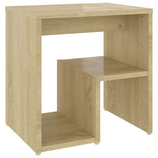 806334 vidaXL Bed Cabinet Sonoma Oak 40x30x40 cm Engineered Wood