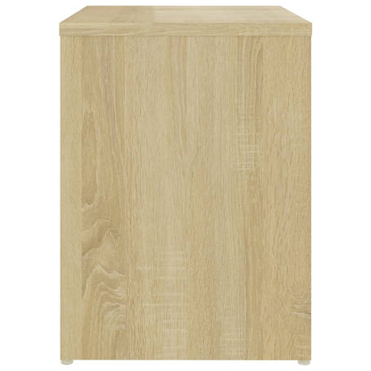 806334 vidaXL Bed Cabinet Sonoma Oak 40x30x40 cm Engineered Wood