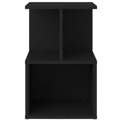 806349 vidaXL Bedside Cabinets 2 pcs Black 35x35x55 cm Engineered Wood