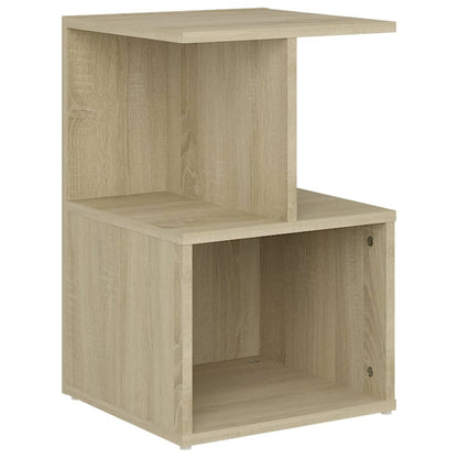 806352 vidaXL Bedside Cabinet Sonoma Oak 35x35x55 cm Engineered Wood