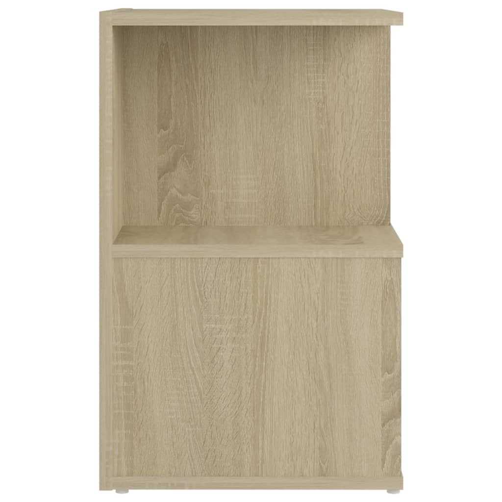 806352 vidaXL Bedside Cabinet Sonoma Oak 35x35x55 cm Engineered Wood