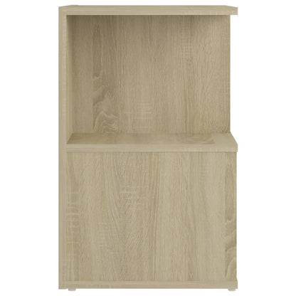 806352 vidaXL Bedside Cabinet Sonoma Oak 35x35x55 cm Engineered Wood