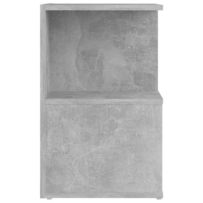 806354 vidaXL Bedside Cabinet Concrete Grey 35x35x55 cm Engineered Wood