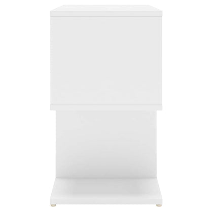 806365 vidaXL Bedside Cabinets 2 pcs White 50x30x51,5 cm Engineered Wood