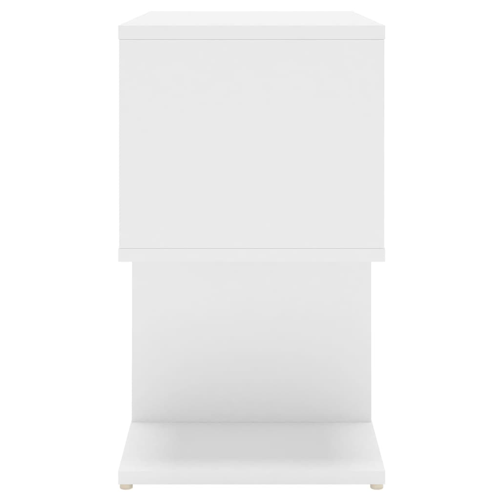 vidaXL Bedside Cabinets 2 pcs White 50x30x51.5 cm Engineered Wood